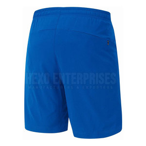 กางเกงขาสั้นออกกำลังกายสไตล์ใหม่ผ้าฝ้ายสีทึบพร้อมลวดลายลำลองตกแต่งกลางเอวทำจากปากีสถาน - Product Image 2