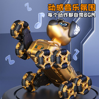 360 Grad Fernbedienung Roboter Stunt Hund Geste Uhr Auto Spielzeug mit Lichtern Musik 2,4 GHz Frequenz USB-Kabel enthalten