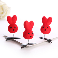 Mini-poussins jaunes de Pâques, matériel DIY pour pinces à cheveux, décoration de Pâques