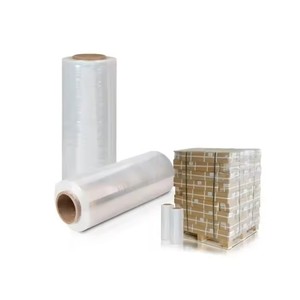 Industrial Transparent LLDPE Stretch Film <b>Roll</b> Clear Ceiling Wrapping Stretch Film for Packaging - Product Image 2