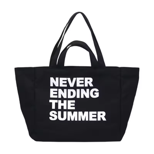 Bolso Tote <span class=keywords><strong>de</strong></span> lona <span class=keywords><strong>de</strong></span> algodón orgánico extra grande al por mayor para mujer bolso <span class=keywords><strong>de</strong></span> compras reutilizable duradero logotipo personalizado pantalla larga y mediana - Product Image 2
