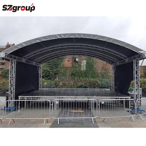 मुफ्त डिजाइन सेवाएं आउटडोर इवेंट कॉन्सर्ट पोर्टेबल काले एल्यूमीनियम मिश्र धातु स्पाइट फोल्डेबल - Product Image 3