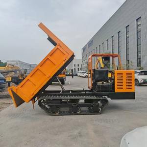 6Ton Mini Crawler Dump Truck Crawler Dumper Track Carrier Transporter Precio de fábrica 1 Comprador - Product Image 4
