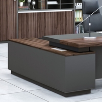 Ensemble chaise de bureau individuelle moderne et robuste pour ordinateur – Durable, écologique, en contreplaqué de qualité commerciale E1, idéal pour bureau de PDG ou chambre à coucher