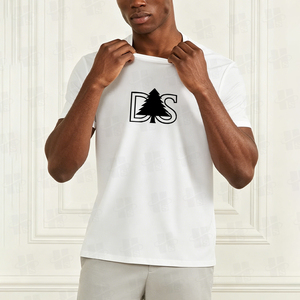 Camiseta Deportiva Personalizada con Estampado a Base de Agua, 200 g/m², Corte Regular, para Hombre, Estilo Clásico, Absorbe la Humedad, Algodón Orgánico - Product Image 3