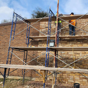 <strong>Scaffolding</strong> Wheel Combined with Galvanized Steel <strong>Scaffolding</strong> and Facade <strong>Scaffolding</strong> Offering Quality Excellent Construction <strong>Use</strong> - Product Image 6