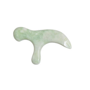 Set gua sha bentuk hati alami Diy, alat pijat tubuh, alat pembersih kulit, alat kecantikan bentuk hati alami - Product Image 1