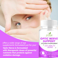 Comprimés de soutien du nerf optique OEM, vitamine C et CoQ10, complément pour une vision saine, amélioration du système immunitaire, comprimés avec un mélange d'herbes