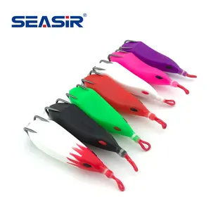 Mồi Ếch SEASIR 75Mm 16.5G Mồi Câu Cá Ếch Lớn Trên Mặt Nước Cá Lóc Nhân Tạo Mồi Ếch Mềm Với Móc Bkk Đôi