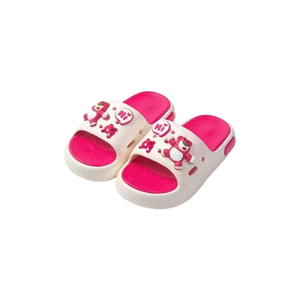 Tongs à boucle mignonnes de style dessin animé, antidérapantes, à semelle épaisse, respirantes et confortables pour jeunes filles, printemps-été - Product Image 2