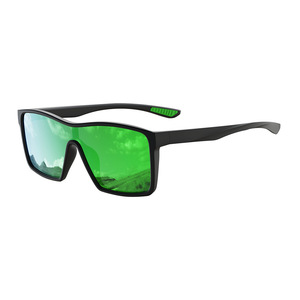 Sunglasses One Piece UV400 Polarized TR90 <b>Frame</b> TAC Lens <b>Grey</b> Unisex Outdoor Sports Hiking Fishing Driving Fashion - Product Image 2