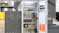 Máquina de Corte de Chapa de Acero CNC Hidráulica de 12x3200 con DAC360T para Línea de Fabricación Industrial