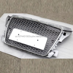 Grille de voiture personnalisée PNB de haute qualité en ABS, cadre chromé, maille argentée, style RS3, Audi A3 8P.5 2008-2012 |   Installation facile 3 mois - Product Image 2