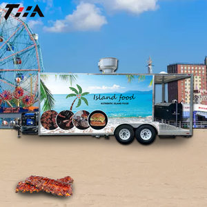 Food Truck para Catering Totalmente Equipado, Remolques para Tacos, Cocina Móvil, Carrito para Pizza y Café, Camión para Helados y Barbacoa, Remolque de Comida Móvil Barato - Product Image 2