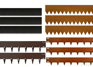 Système de clôture de sécurité en fer antirouille de 8 pieds, anti-rongeurs, pour la protection périmétrique extérieure, usage industriel et commercial - Product Image 2