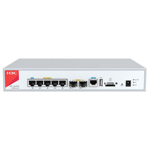 Firewall de Red F100-C-A1 H3C con 10 Puertos Eléctricos Gigabit, 2 Puertos Ópticos Gigabit, Soporte VPN Cableado e Inalámbrico, 500 Puertos Simultáneos - Product Image 1
