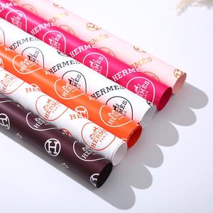 Papel de Regalo Grueso Impermeable de Gran <span class=keywords><strong>Marca</strong></span> para Envolver Flores, 56x56cm, Estilo Moderno para Impresión de Logotipo - Product Image 3