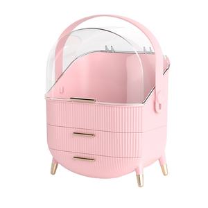 2025ใหม่ Ay <span class=keywords><strong>2</strong></span>-ลิ้นชักเก็บเครื่องสำอางที่ใส่แปรงชั้นวางลิปสติกที่ใสจัดเก็บเครื่องสำอางกล่องเก็บของในห้องน้ำ - Product Image 1