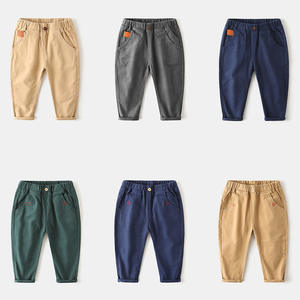 Pantalones Casuales de Tela Sólida para Niños, con Bolsillos Laterales, Compra al por Mayor desde China - Product Image 6