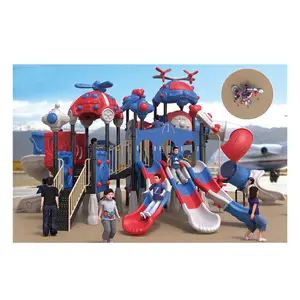 Kindergarten Playground Equipment Huge Large Kompan Playground Equipment Kindergarten Plastic Tubes Playground QX-18052B