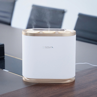 Diffuseur d'huiles essentielles électronique puissant et compact, humidificateur à commande par application et télécommande pour usage domestique