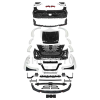 Vente chaude auto corps systèmes pour Nissan Patrol Y62 16-19 avant pare-chocs arrière assemblée avec grille sourcils brouillard lampes petit capot