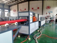Machine d'extrusion de tuyaux corrugués électriques à vis simple en PVC PE PA PP NYLON et de tuyaux de drainage en plastique