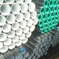 Tuyau en acier doublé de plastique, tuyau composite galvanisé doublé de PE CJ/T 136 pour l'alimentation en eau, la lutte contre l'incendie et l'eau potable