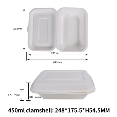 Biodegradable 8oz Bowls Disposable Eco Friendly