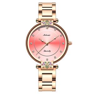 Drioshipping 2396 Women's Stainless Steel Quartz Wrist <b>Watch</b> Elegant Alloy Waterproof Dial Luxury Business Style Hot Sale for - Product Image 3