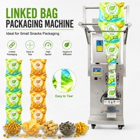 Machine d'emballage automatique en sachet continu pour granulés et poudres, idéale pour les petites noix, les arachides, les bonbons et les aliments