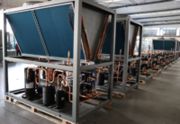 Pompe à chaleur industrielle air-eau pour hôtels, hôpitaux, écoles - Économie d'énergie et haute productivité, coque en tôle galvanisée