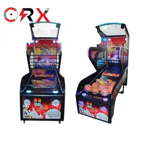 Arcade tarzı kalite sikke işletilen eğlence Arcade basketbol oyun makinesi