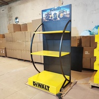 Présentoir de système de support de panneau perforé mural personnalisable pour magasin de détail Fanghua