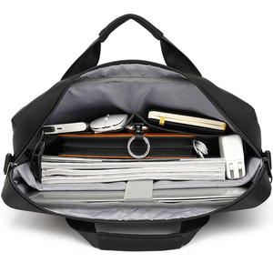Sac de messager en nylon imperméable pour hommes et femmes, sacoche pour <span class=keywords><strong>ordinateur</strong></span> portable, <span class=keywords><strong>fourre</strong></span>-tout d'affaires, Oem, 14, 15, 15.6 pouces, vente en gros - Product Image 4