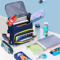 2025 baru grosir ransel Sekolah Anak Oxford multiwarna dengan pelindung tulang belakang/tahan air/tas ponsel antiaus