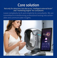 Analyseur cutané IA de table X3 X3pro – Appareil professionnel de beauté intelligent à imagerie 3D pour salon