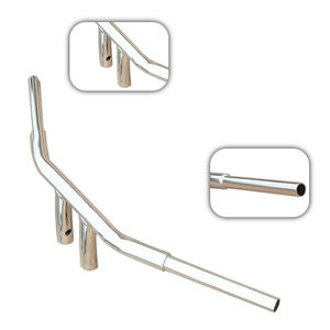 Vente en gros d'usine - Installation facile pour les guidons modifiés <span class=keywords><strong>Harley</strong></span> Dyna chromés de 6/8/9,5/12/14/16 pouces. - Product Image 3