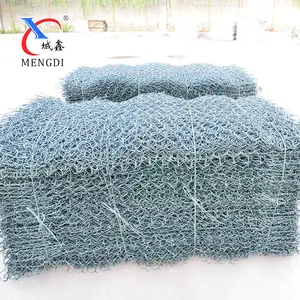 מגולוון PVC מצופה gabion תיבת משושה gabion סל התיל