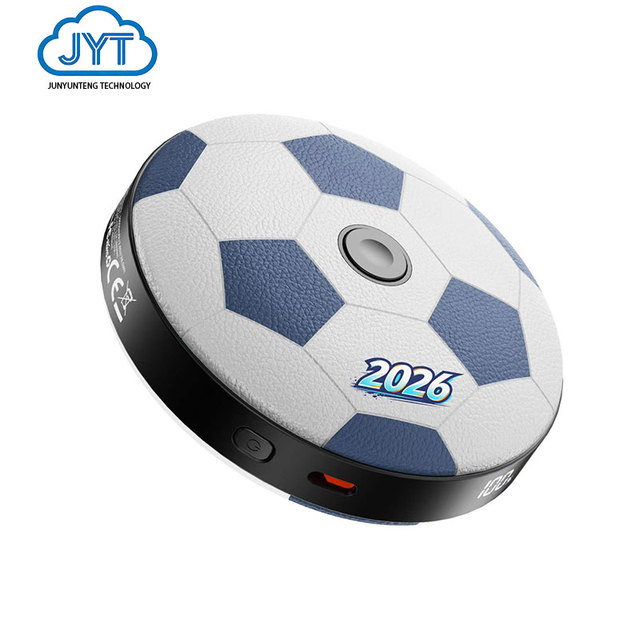 Custom logo 2026 10000mah High Capacity New Portable Mini Gyroscope Football Gift Power Bank Powerbank for Phone