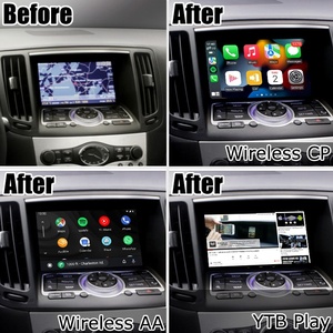 Lsailt CP AA / android caja de interfaz para Infiniti G37 G25 Q40 de 370GT 350GT con <span class=keywords><strong>YTB</strong></span> GPS de navegación Android auto - Product Image 3