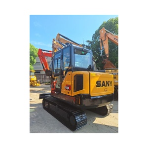 Excavadora usada Sany Mini de 5 toneladas, excavadora china Sany 55 de segunda mano, precios bajos en venta. - Product Image 1