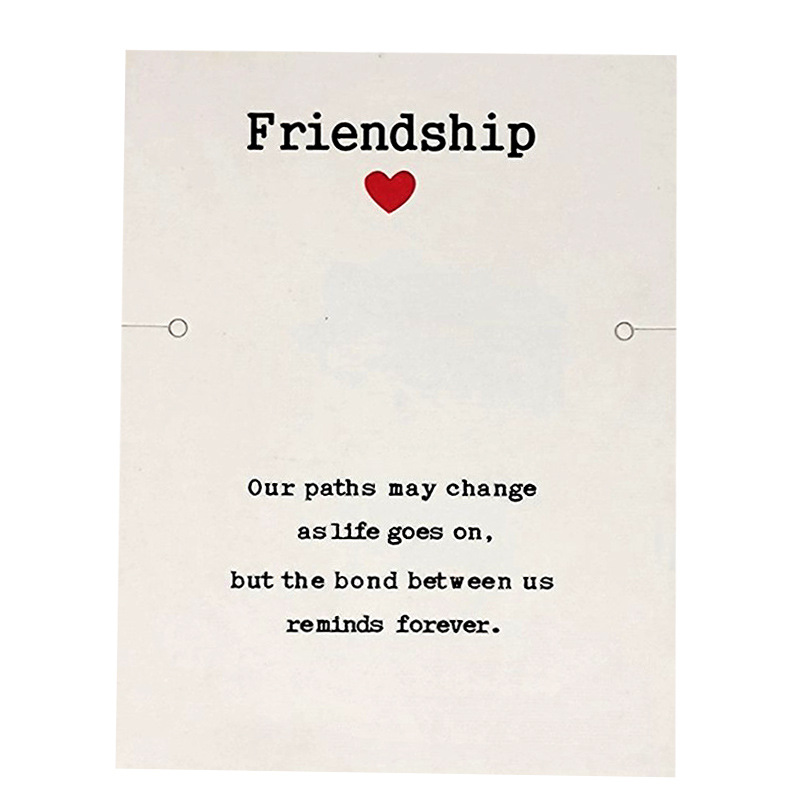 Friendship white