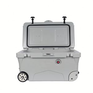 Large <b>Plastic</b> Rotomolded Cooler Box Insulation Cooler Box With <b>Wheel</b> - Product Image 5