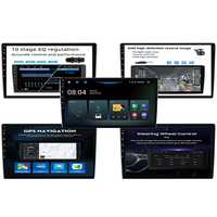 9 pouces IPS 1280*720 Android 11 écran de voiture 4G RAM 64G ROM avec commande au volant sans fil CarPlay DVR pour voiture et camion