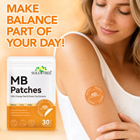 SOLOTREE Patchs transdermiques MB à l'extrait de pamplemousse et à l'écorce d'orange pour le bien-être et l'équilibre métabolique