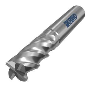 KRINO-Fresas de extremo de carburo de cuatro flautas 241690400 con serie larga de hélice variable-Brocas EAN 8014249409892 Brocas de metal - Product Image 2