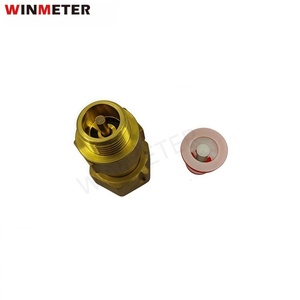 Phổ biến nhất Đồng hồ nước kiểm tra van đồng thau nhựa đồng hồ nước bộ phận - Product Image 2