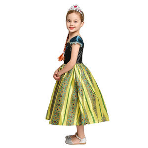 Vestido Más Vendido de <span class=keywords><strong>2023</strong></span>, Disfraz de Princesa Anna y Elsa para Niñas Pequeñas, Halloween, DISP-013 - Product Image 6