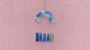 Campana de Viento Decorativa Hecha a Mano con Vidrio Marino, Estilo Bohemio Moderno y Minimalista, para Hogar y Jardín, Envío Directo - Product Image 3